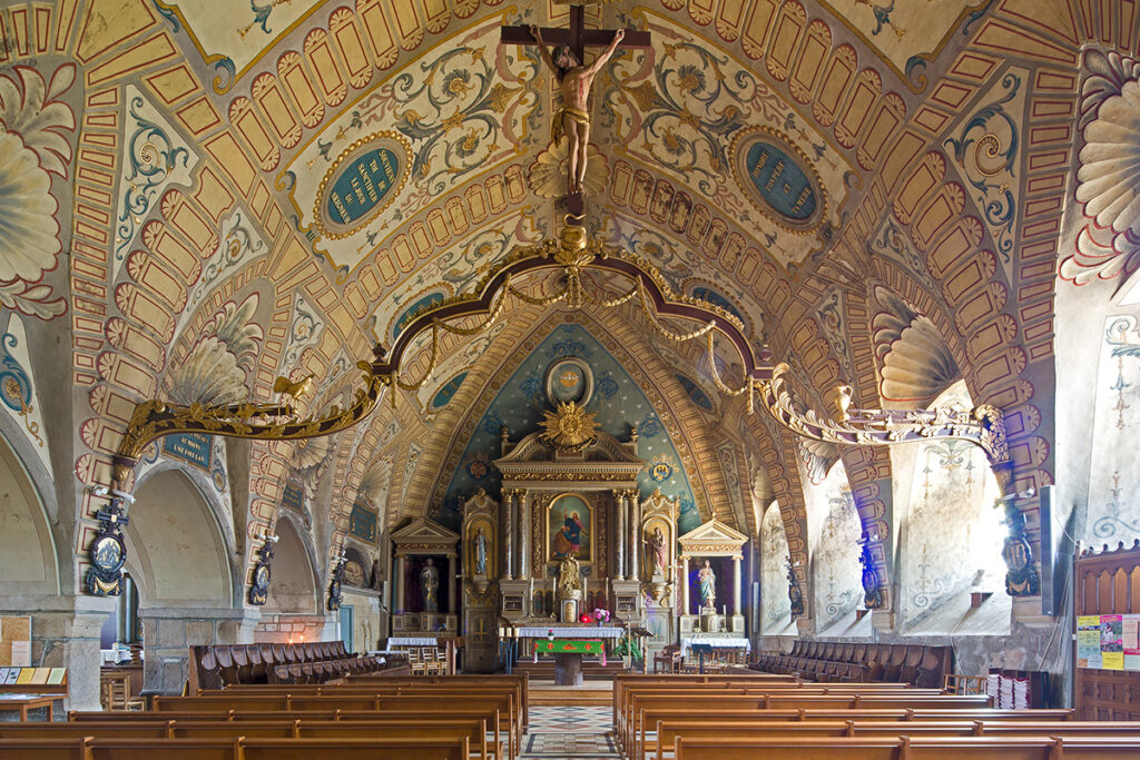 Innenansicht Kirche SAINT-PIERRE-ÉGLISE