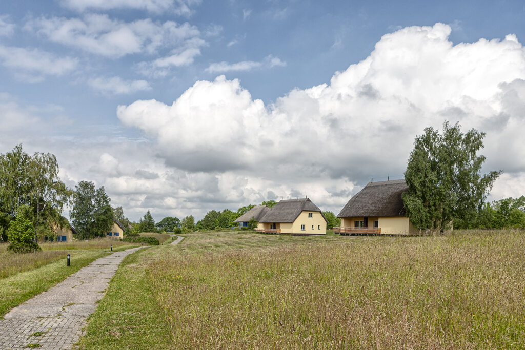 Siedlung auf der Insel Vilm