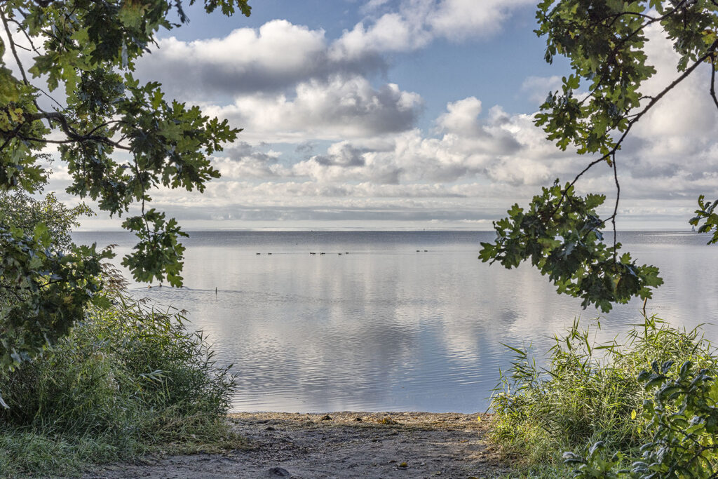 Lauterbach, Rügen - Blick auf den Bodden