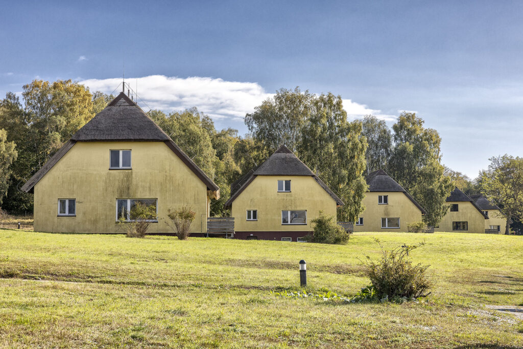 Siedlung auf der Insel Vilm