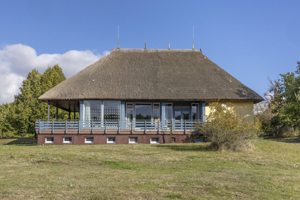 Siedlung auf der Insel Vilm