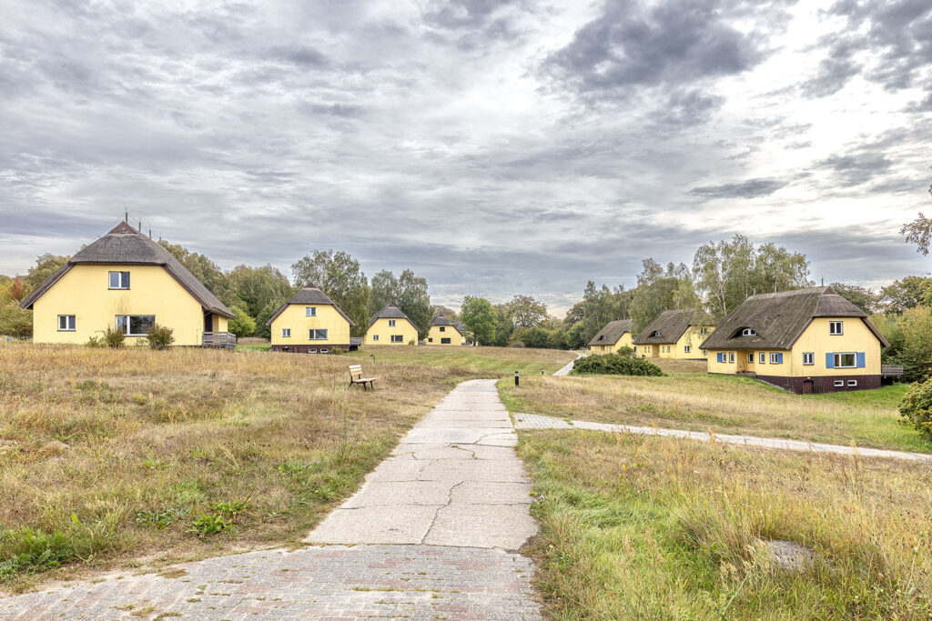Siedlung auf der Insel Vilm