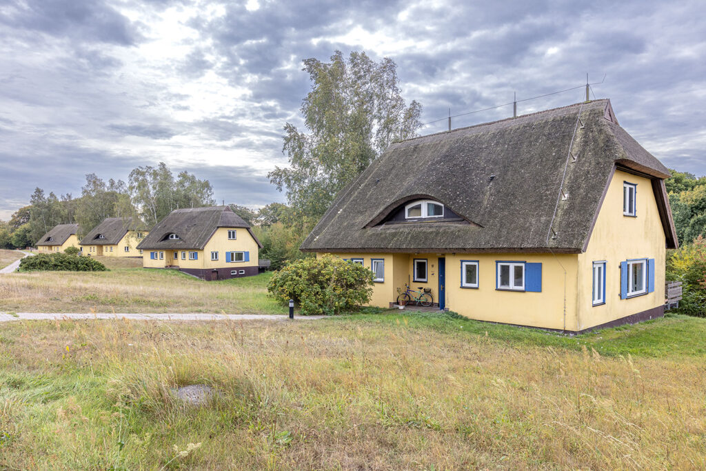 Siedlung auf der Insel Vilm