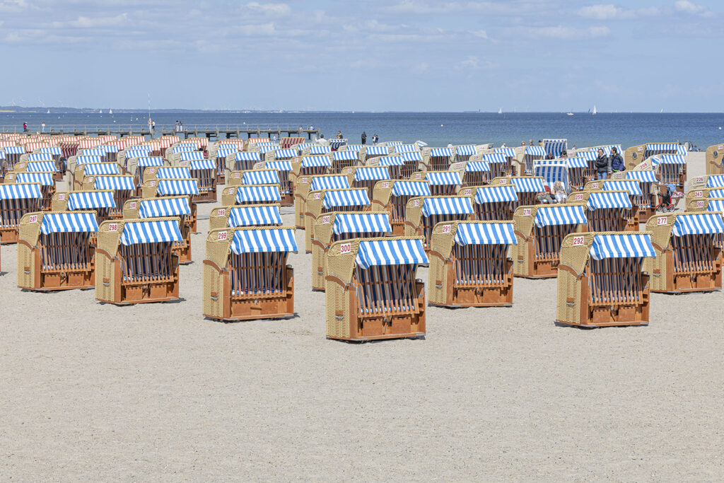 Travemünde: Strandkorb-Parade